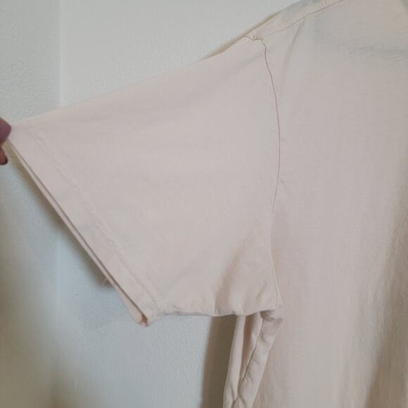 Huckberry Roark Cream Ghost Rider Tee T-Shirt XL 100% Cotton Casual Men Graphic - Picture 9 of 10